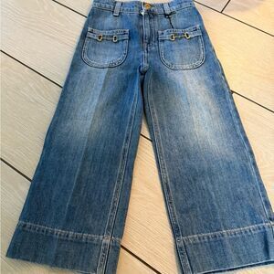 Brand new Gucci Kids Wide-Leg Denim Jeans | Size 4 | NWT